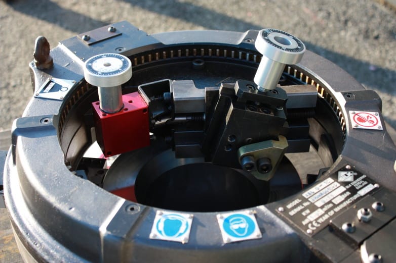 Flange facing 5
